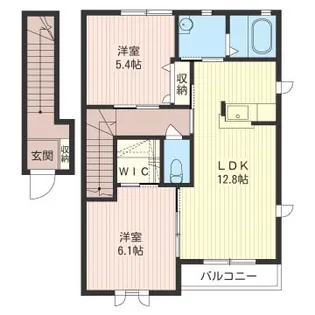 サニーコートダイドーK【2階】の間取り
