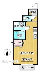 LeveL twee(ルベル ツー)【1階】の間取り