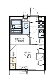 エリジェ【1階】の間取り