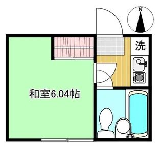 東京都目黒区緑が丘1【アパート】の間取り