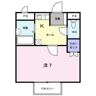 エレガントヴィラIII【1階】の間取り