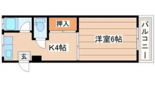 ミルク館【2階】の間取り