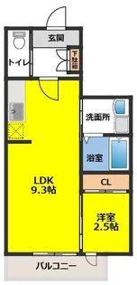 モンテ【1階】の間取り