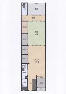 大阪府摂津市千里丘2【一戸建】の間取り