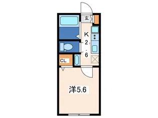 Riffle Lagoon瀬谷【1階】の間取り