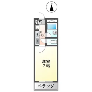 ツリービレッジ【1階】の間取り