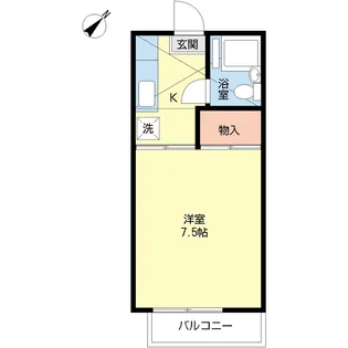 ピースヒルズ【2階】の間取り