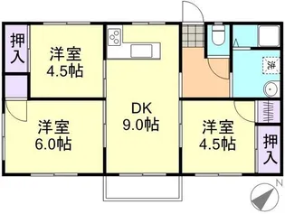 ビッグビレッジ【2階】の間取り