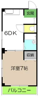 コーポ南海【3階】の間取り