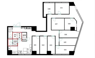 東京都豊島区千早1【一戸建】の間取り