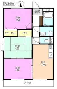 LA・VIE・EN TAKAIDE【2階】の間取り