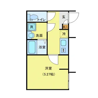 URBAN LUXE【4階】の間取り