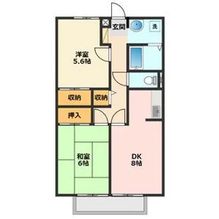 イル・チェルキオ【1階】の間取り