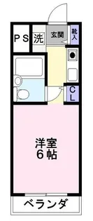 1Rの間取り画像