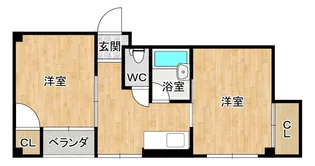 日大ハイツ【3階】の間取り