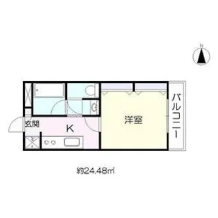 サンフラッツ新大阪別館【3階】の間取り