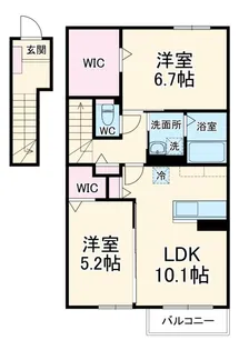 セレーネTM【1階】の間取り