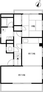 東京都港区東麻布2【マンション】の間取り
