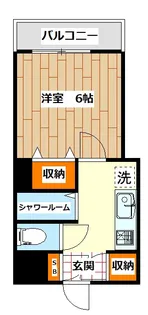 シミズホーム【2階】の間取り