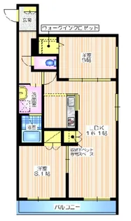 プランドール鎌倉イースト【3階】の間取り