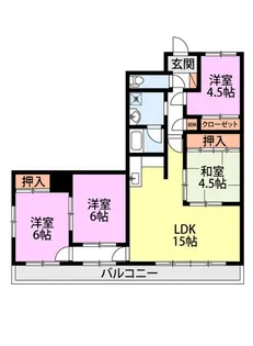 新潟県上越市下門前【マンション】の間取り