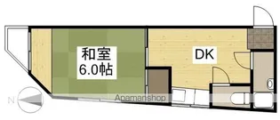 サンコーポ医大【3階】の間取り