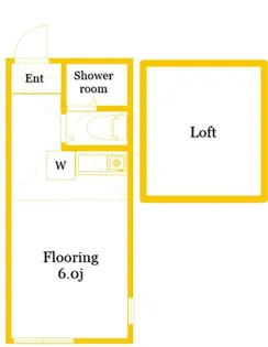 ユナイトアルゴ川崎【2階】の間取り