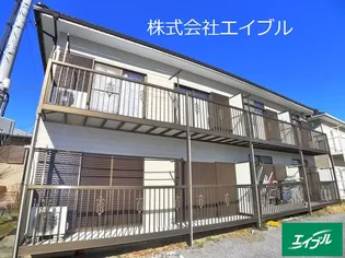 加賀ハイツC【1階】の外観