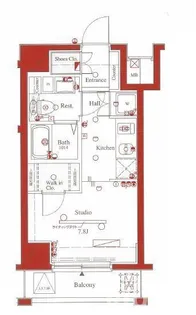 東京都世田谷区太子堂4【マンション】の間取り