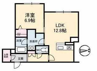マグノリア カリーノ【1階】の間取り