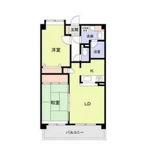 埼玉県上尾市大字原市【マンション】の間取り