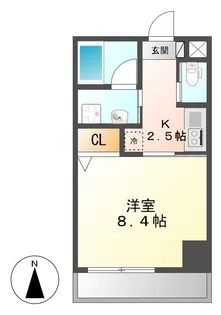 Field Village Sasashima(フィールド)【4階】の間取り