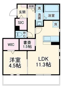 カーサ・ルピナス【2階】の間取り
