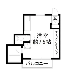グリーン馬町【4階】の間取り
