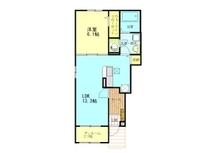 ドミール【1階】の間取り