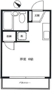シャルムサシダ【1階】の間取り