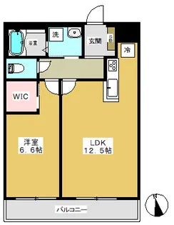 レジデンス小金井公園【2階】の間取り