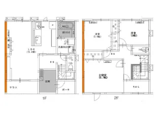 メゾンクレスト多治米IIの間取り
