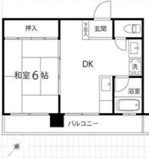 プラウディア川口末広【3階】の間取り