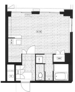 シャンボール伊勢佐木【11階】の間取り