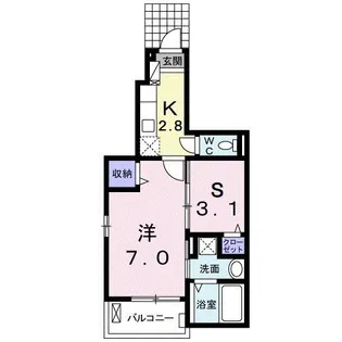 ララ アイエスオ-【1階】の間取り