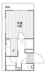 市川ビル【2階】の間取り