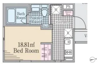 MDM旗の台【2階】の間取り