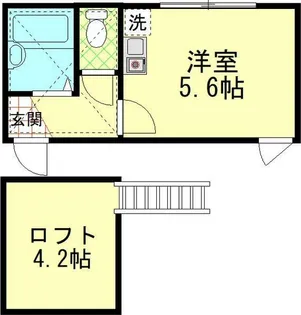 ドミール西が丘【2階】の間取り