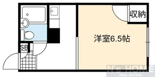 マンションKLM【4階】の間取り