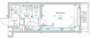 プレセダンヒルズ中板橋【1階】の間取り