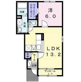 ネクサス【1階】の間取り