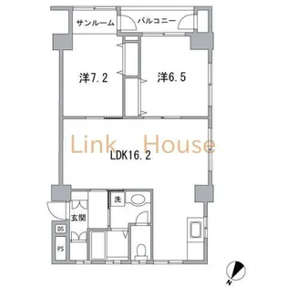 東京都中央区日本橋蛎殻町2【マンション】の間取り
