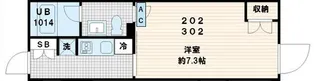 Fullea代々木【2階】の間取り