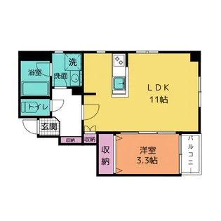 ONOビル【2階】の間取り